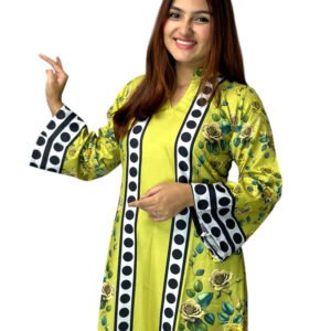 Luxury Dubai Silk 2 Piece Co-Ord Set -003