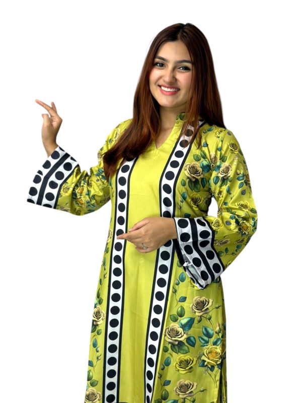 Luxury Dubai Silk 2 Piece Co-Ord Set -003