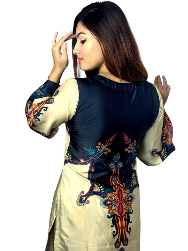 Luxury Dubai Silk 2 Piece Co-Ord Set -002 - Image 3