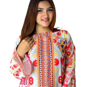 Luxury Dubai Silk 2 Piece Co-Ord Set - 004