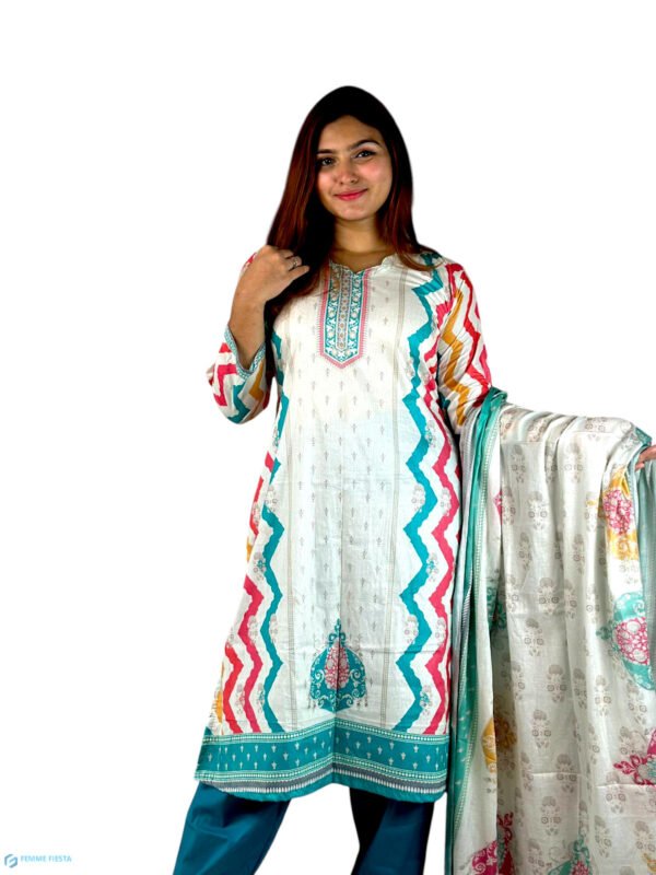 Readymade Lawn Three piece Set RLTP-003 - Image 3