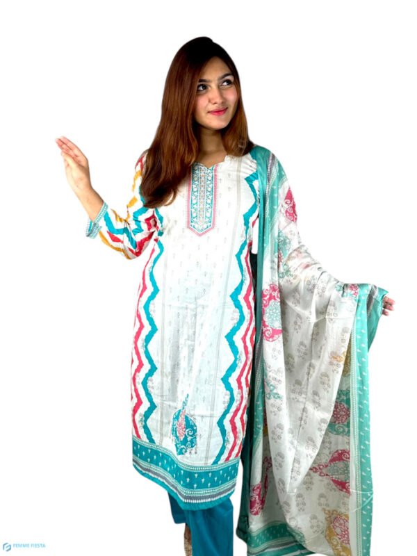 Readymade Lawn Three piece Set RLTP-003 - Image 5