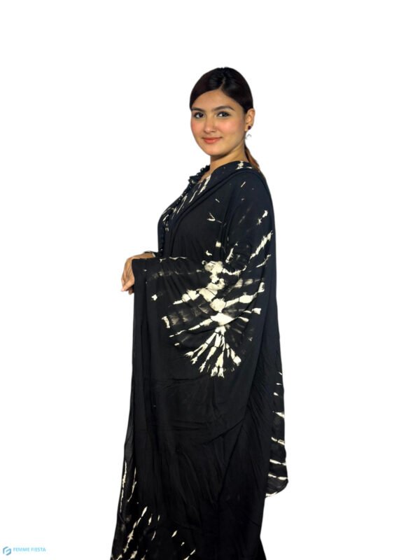 Cotton Batik Two-Piece Set (Kamiz and Dopatta) Batik-003 - Image 4