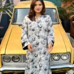 White Anemone Zaffran Coord Set