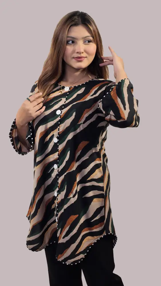 trendy zebra print summer tunic top trendy zebra print summer tunic top